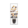 Wallity Alder - 077 Escultura de pared de metal multicolor